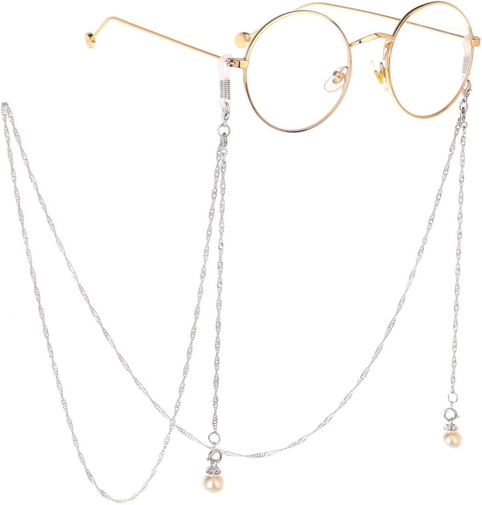 Eyeglasses Lanyard Pearl Chain Multifunctional Buckle Fashion Sunglasses Decorative Glasses