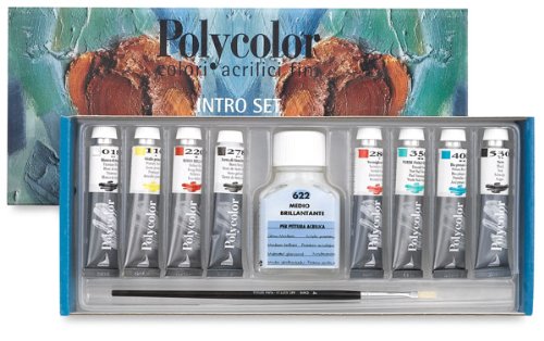 MaimeriPolycolor 140 ml Fine Vinyl Paint Naples Yellow