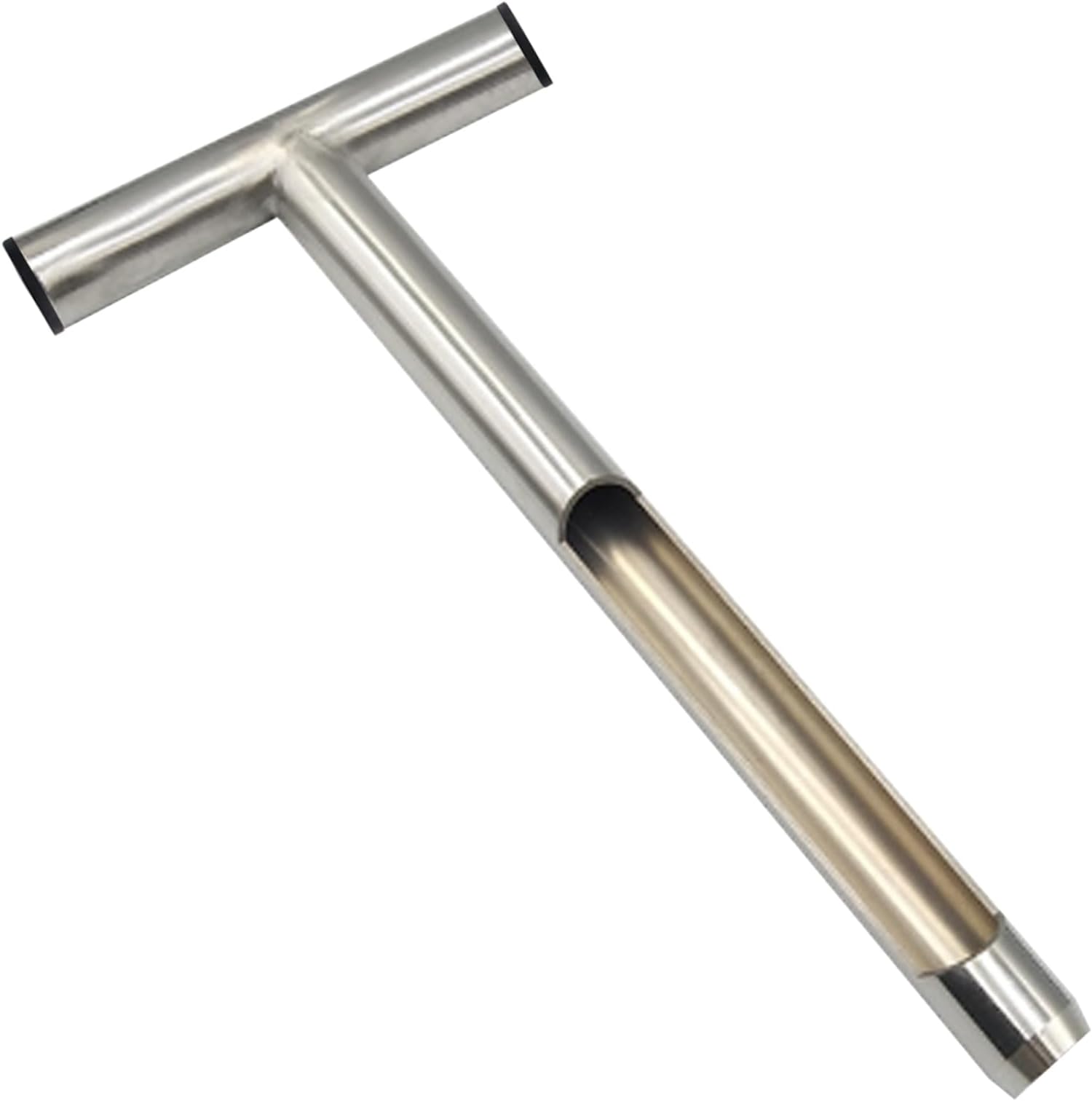 Soil Probe,T-Handle Soil Sampler Probe Rod Tool Set,14inch Soil Sample Probe,Stainless Steel Soil Sampler Portable Sharp Garden Tools for Lawn Farm Golf Course
