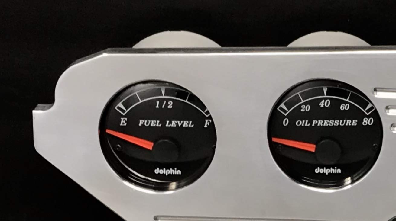 Dolphin Gauges 1955 1956 1957 1958 1959 Chevy Truck 5 GPS Gauge Dash