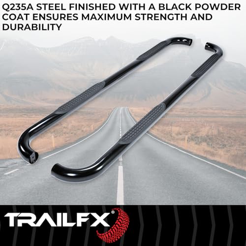 Estribos TrailFX con tapetes para Toyota Tundra 2007-2019 miniatura 4