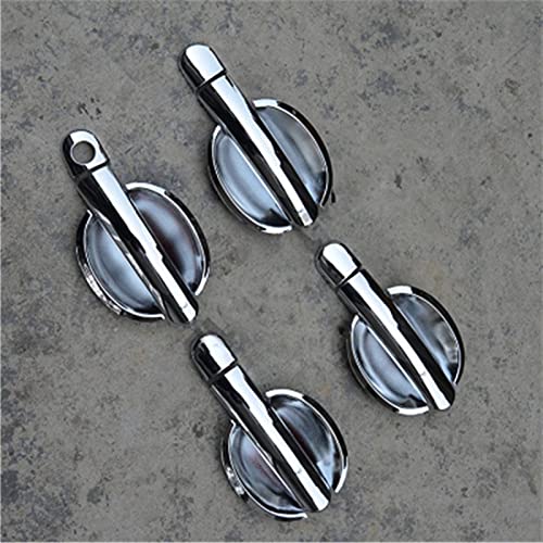 Poignée de porte Fabia ABS chrome protection couverture garniture voiture style 2008-2014