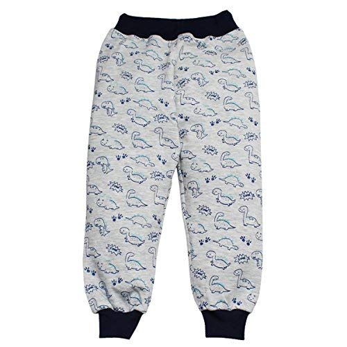 Joggers bébé gris Wildcollect en coton doux pour la peau des tout-petits