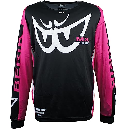 BERIK OFFROAD JERSEY JT-227305-BK PURPLE(PINK) xbN It[h W[W gNX Gf[ gCA WJ[i[ ] oM[ (M)
