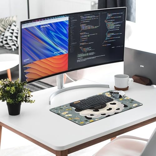 Mouse Pad grande de goma antideslizante 60x30 cm miniatura 6