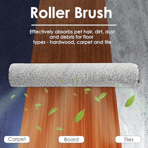 Image of (10 Pack) E28 E25 Omni Replacement Parts Compatible with Eufy E28 Omni / E25 Omni Robotic Vacuum Cleaner, 2 Roller Brushes, 2 Brush Rollers, 2 Side Brushes, 2 HEPA Filters, 2 Dust Bags, Accessories Kit