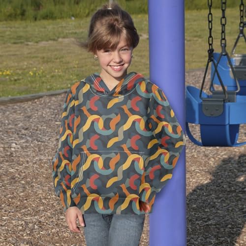 Color Rope Boys Girls Pullover Hoodie Sweatshirt with Pocket 4 Years 202b53174