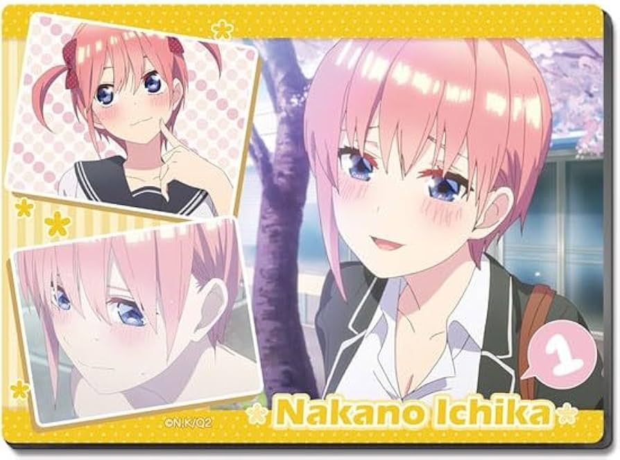 Amazon.co.jp: 五等分の花嫁 マウスパッド 一花 デザイン01 公式