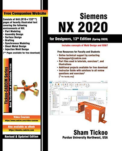Siemens NX 2020 for Designers, 13th Edition