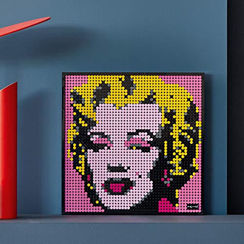 LEGO Art Andy Warhol’s Marilyn Monroe 31197 Collectible Building Kit for Adults; an Excellent Gift for Adults to Make…