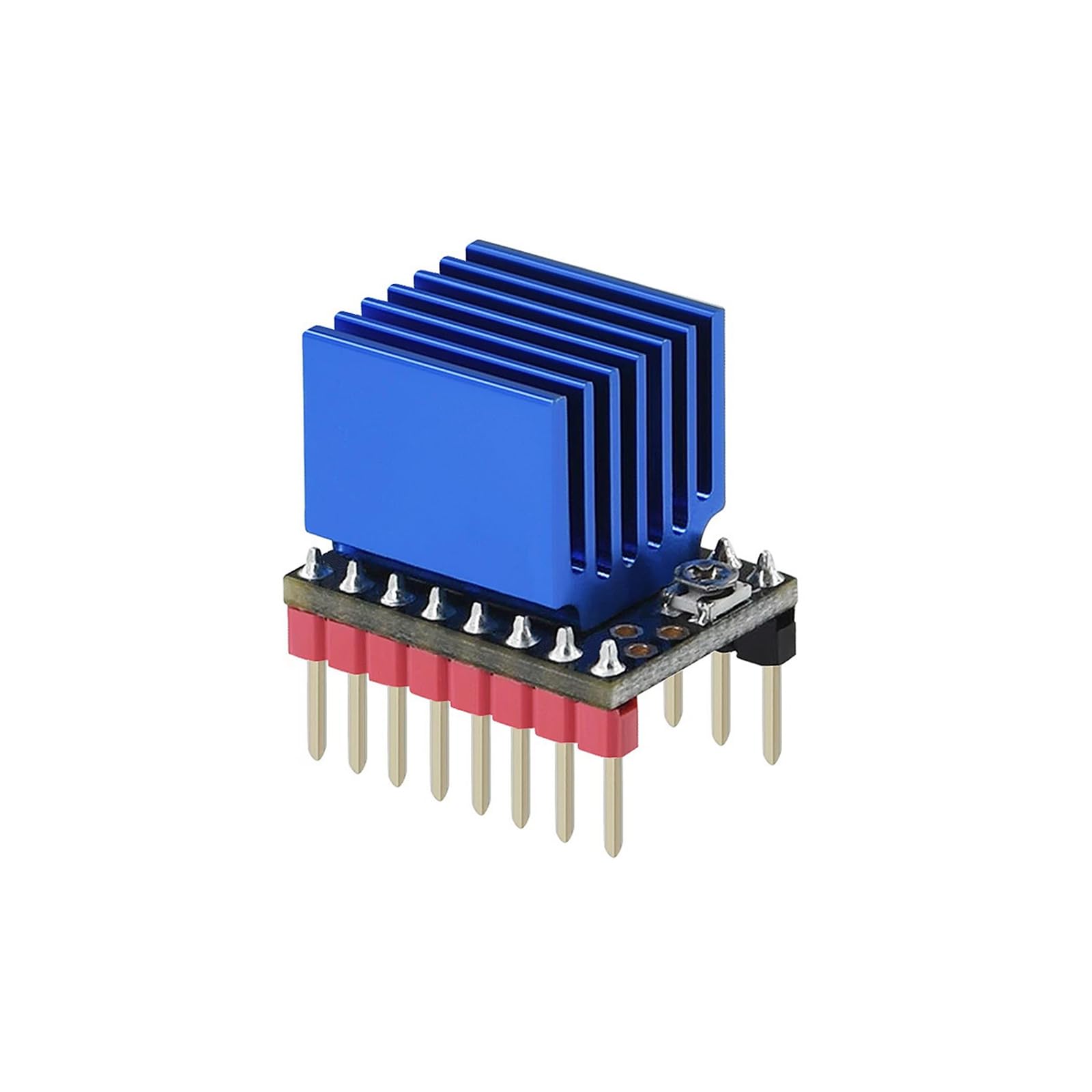2 pezzi TMC2209 V2.0 driver motore passo-passo accessori per stampante 3D ultra silenzioso con dissipatore di calore infinito bit indietro a zero