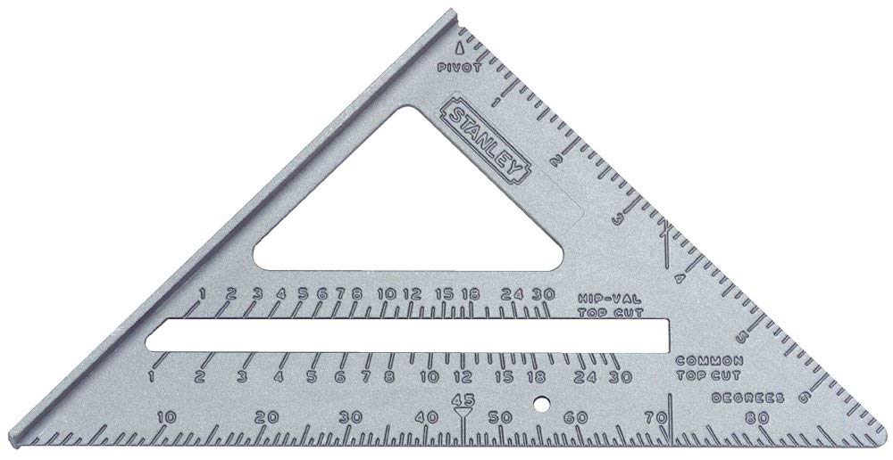 Stanley 46-067 outil de mise en page équerre de menuisier et guide de traçage