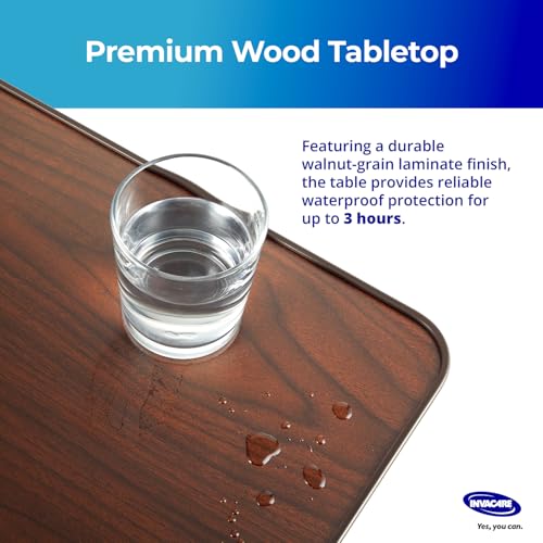 Table de lit Invacare pour lire et prendre ses repas au lit confortablement - 7
