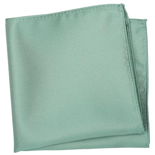 Image of Solid Pocket Square for Men's Suits and Blazers