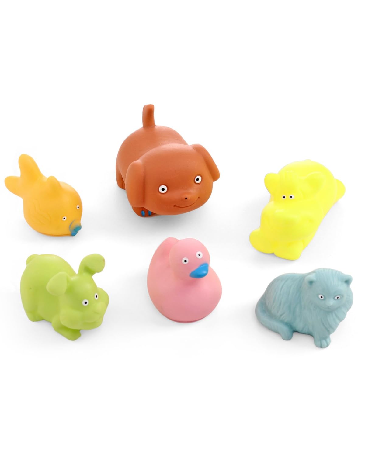 Play Nation Premium 6 Pcs Bath-in-Style Squeeze Toy Set for Baby,Toddlers|Floating Pet Animal Toys for Babies|Bath Toys for Baby 0-24 Months|Squeaky Toy for Baby|Best Birthday Gift|BIS Certified (B0CBXJ69GW) Amazon Price History, Amazon Price Tracker