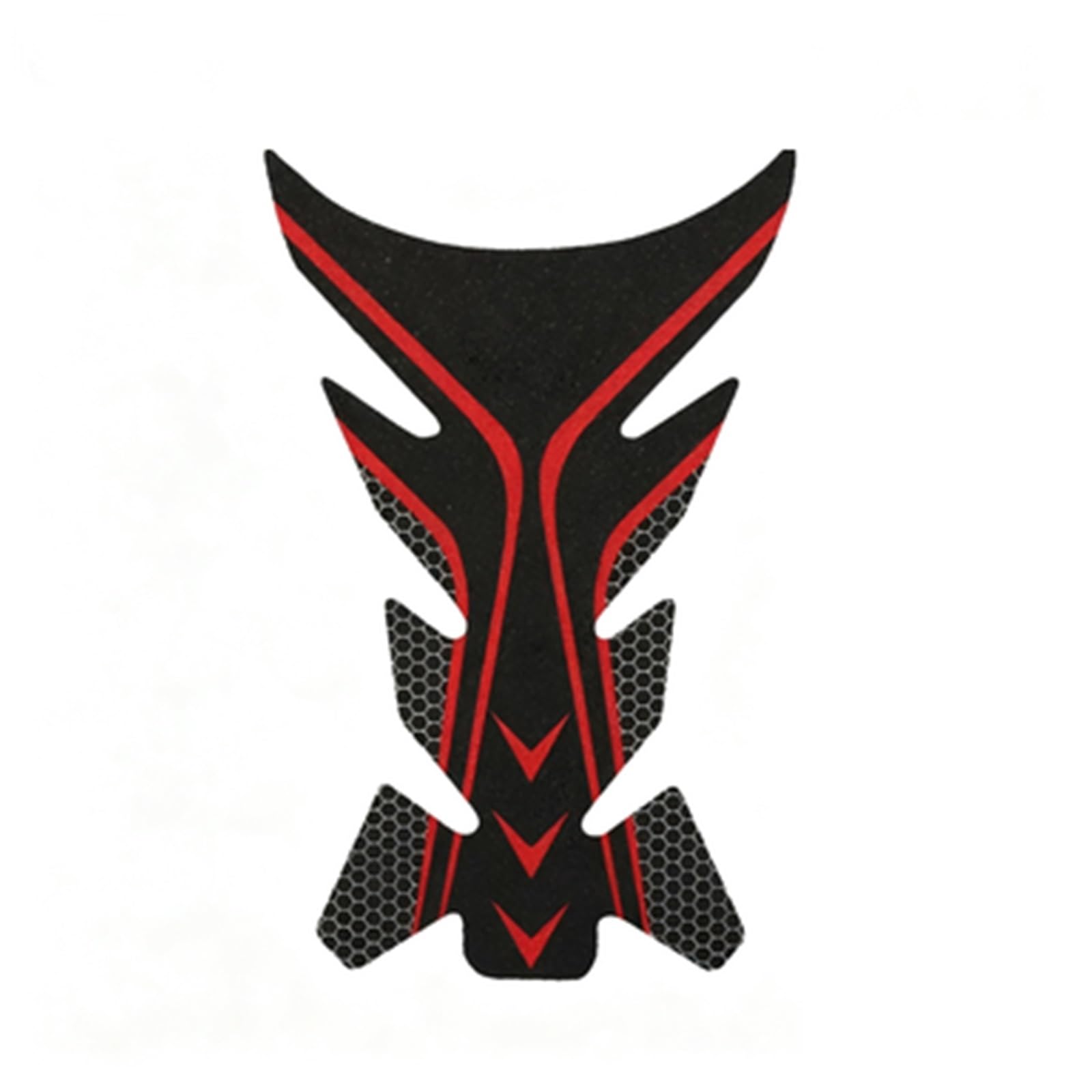 Motorcycle Fishbone Tank Pad Protector Sticker Decals for Suzuki GSXR Bike Tank Film(Color19)