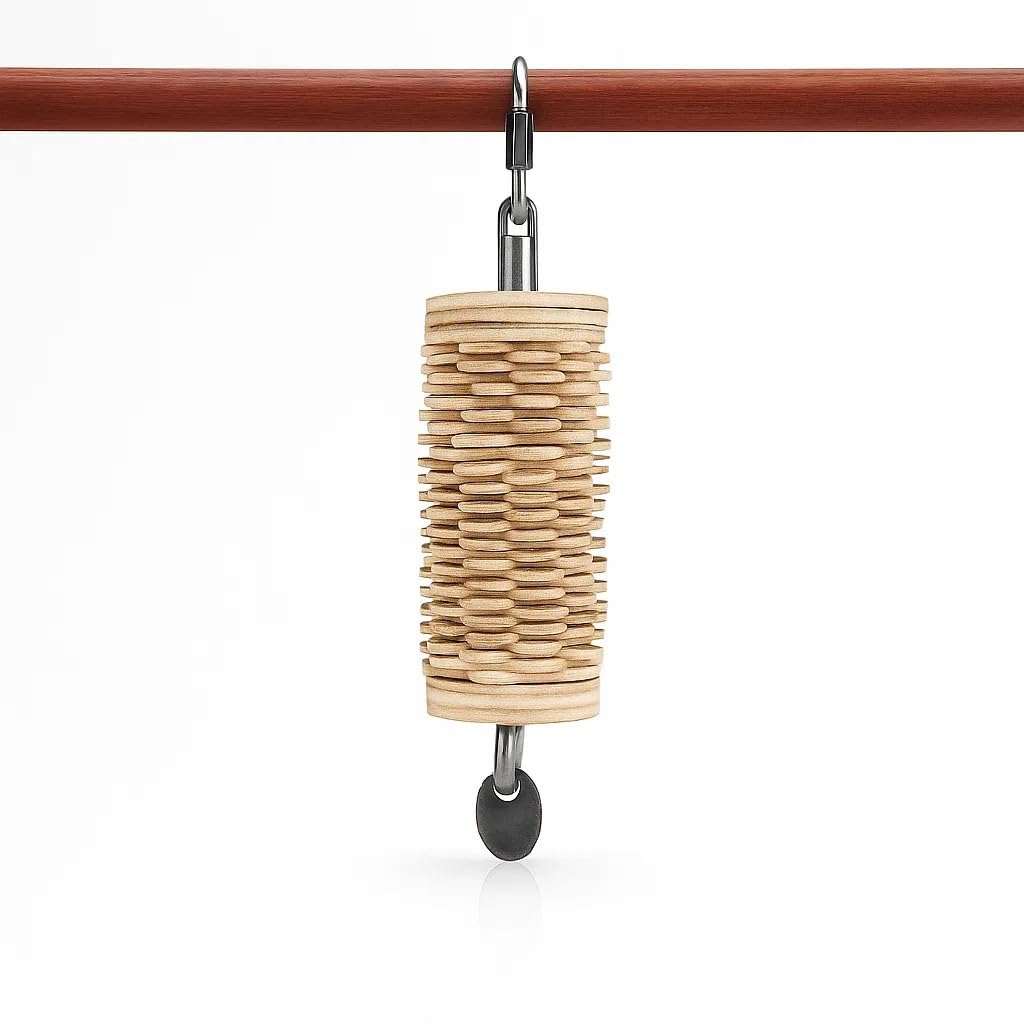 Vogel Spielzeug Star Feather Swing 20 Stück 170 mm - Palmblatt plastikfreies Naturprodukt - Papageienkäfig, Vogel Zubehör, Vogelschaukel, Knabberspielzeug, Kauspielzeug