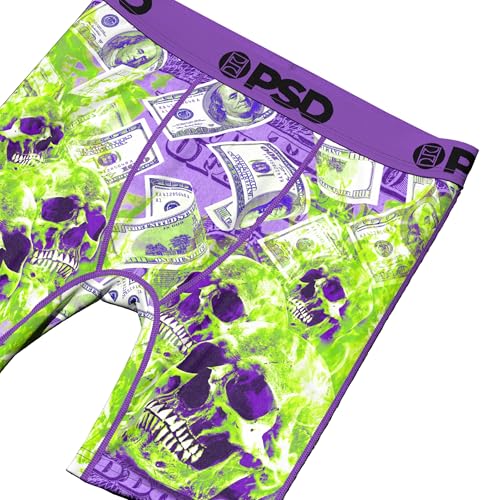Image of PSD Underwear Youth Boys Boxer Brief - Various Print Comfortable Active Underwear for Boys, Kids Boys Underwear Packs