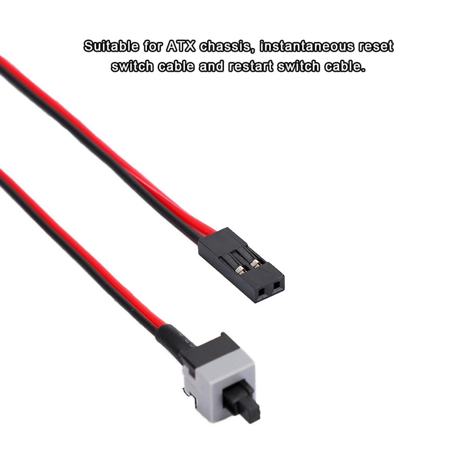 Amazon | PC電源、プレミアムATXシャーシジャンパースイッチ、50cm