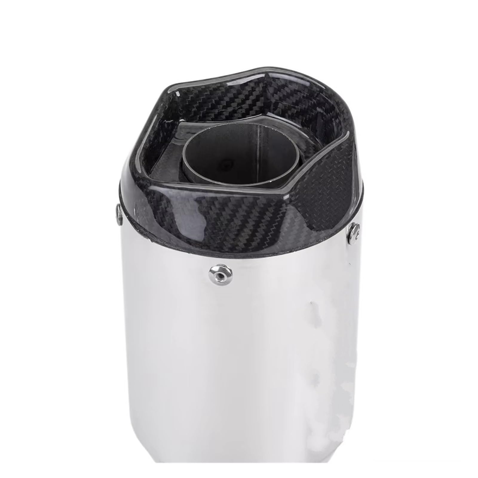 silencioso escape moto Para Z1000 Para Zx6r Para R6 Para Cbr600 | Para Z400 Sc1r 51mm Silenciador de tubo de escape universal para motocicleta(B)