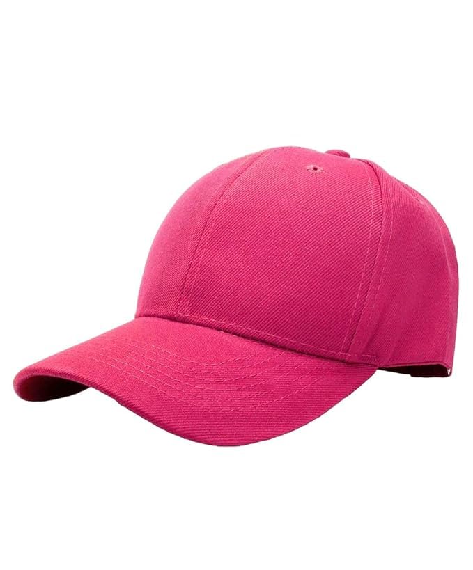 plain baseball cap | adjustable unisex sports cap for men & women | lightweight breathable hat for running, gym, walking, outdoor activities & all seasons