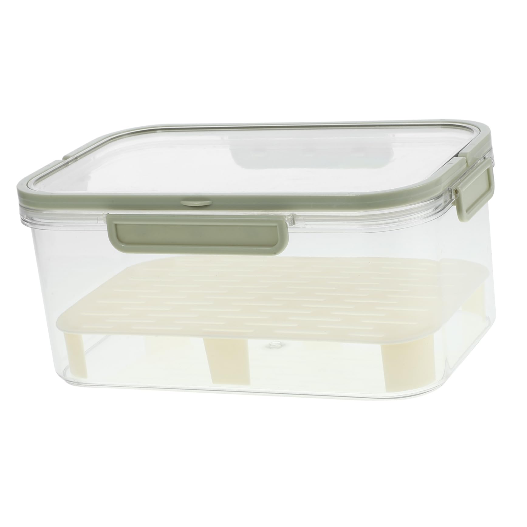 2st Schärfer Kühlschrankboxen Lebensmittelbehälter Gefrierfach Snackbox Kühlschränke Kühlschrank Outdoor Obstkorb Beerenbehälter Für Kühlschrank Kühlschrank-organizer Pp