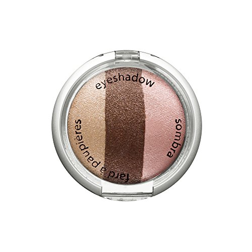 Palladio Cosmetic Baked Eyeshadow Trio, Sea Shell, 0.09 Ounce