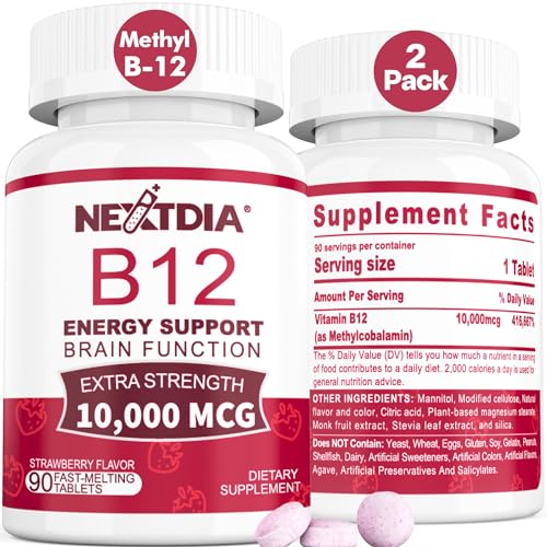 Nextdia Methyl B12 Sublingual Tablets