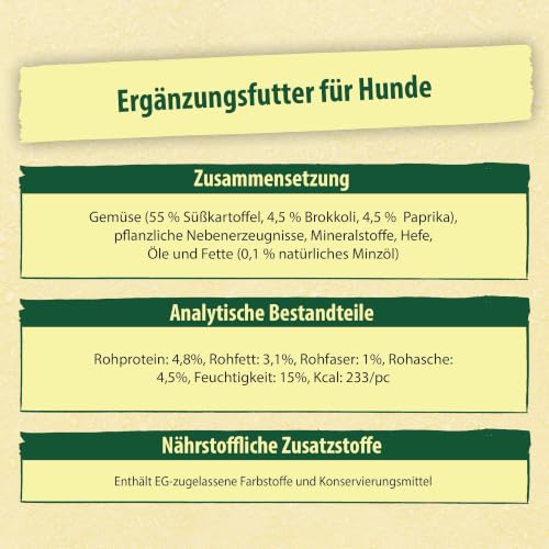 duvoplus Vegetarische Hundeleckerli Veggie Friends Größe L – Ansicht 6