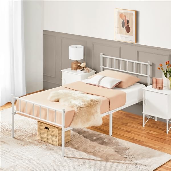 Detail of bed frame connection points