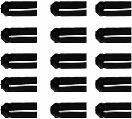 Miniatura 3 de Protector de vuelos de dardos de larga vida, 15 unidades de aluminio para dardos, corrector de vuelo de dardos fijo, ángulo de 90 grados para