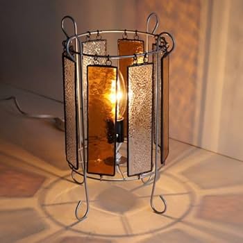 ステンドグラス　卓上ライト 綺麗なデザイン ステンドグラス ガラス工芸 LED 卓上ライト 卓上