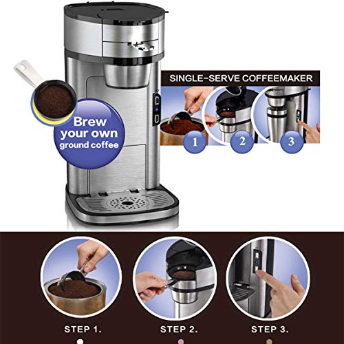 Cafetera de filtro automática para una taza 1300W miniatura 4