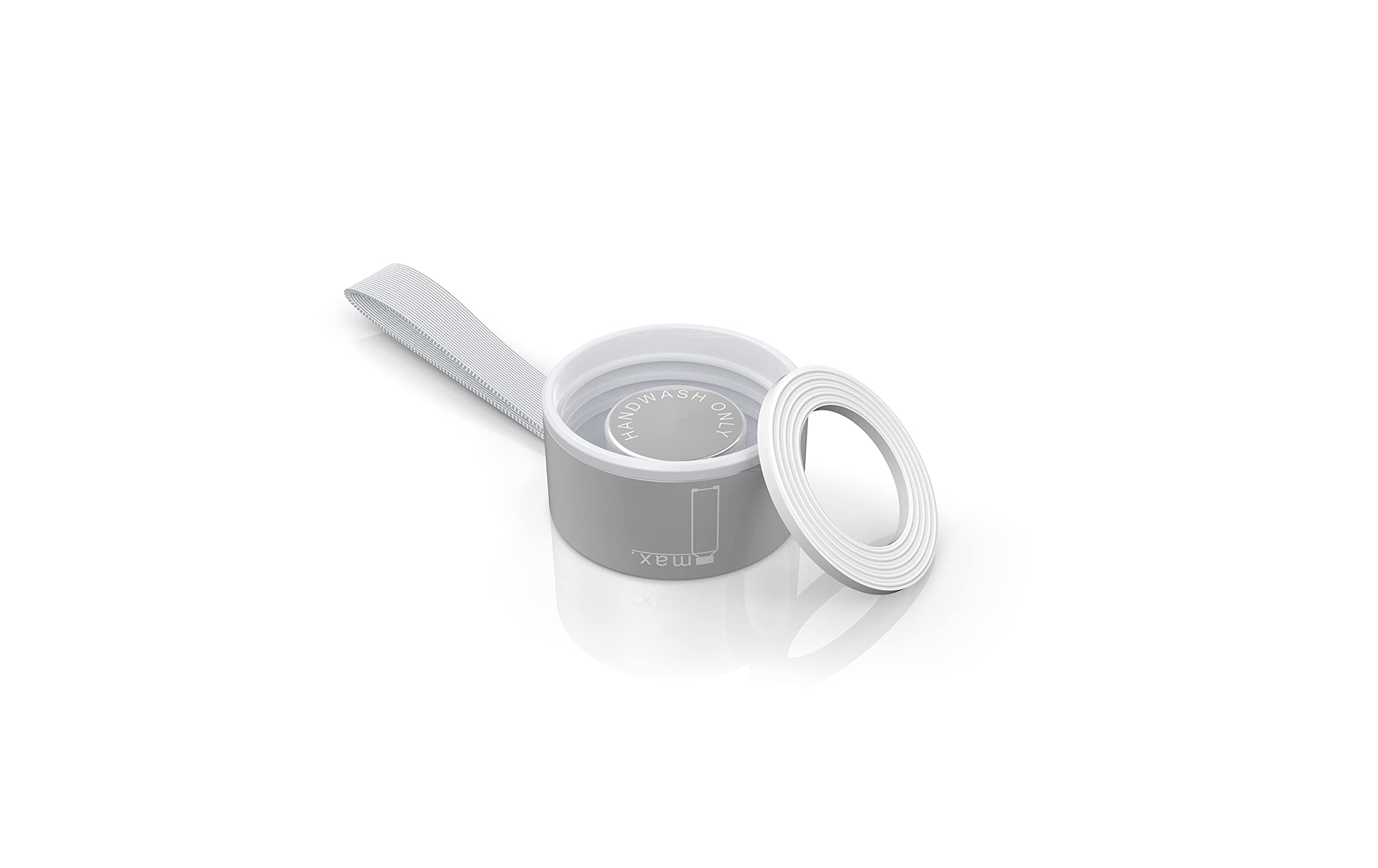 spottle® coperchio di ricambio in acciaio inox e bambù per bottiglie di vetro, Tappo di