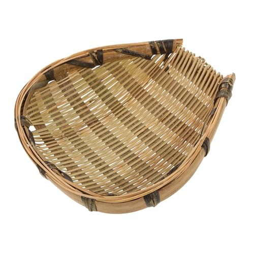 Yardenfun Mini Hand Woven Wall Basket Versatile Wall Hanging Decor Farmhouse Candy Holder for Kindergarten Classrooms Elegant Woven Design for Home Decoration