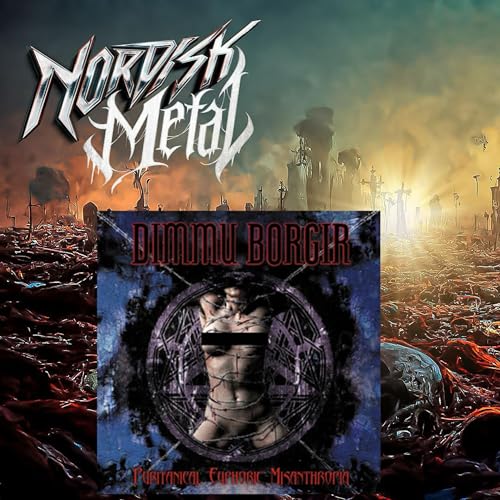 Kungarna av euforiska karnevaler (Dimmu Borgir- Puritanical Euphoric Misanthropia 2001) cover art