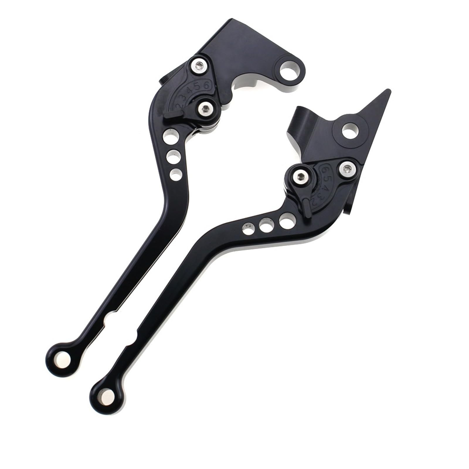 Ktebnwosd Long Black For Ho&Nda Vfr 1200/F 2010-2014 Motorcycle Adjustable Handles Lever Long/Short Brake Clutch Levers Brake Clutchs Levers