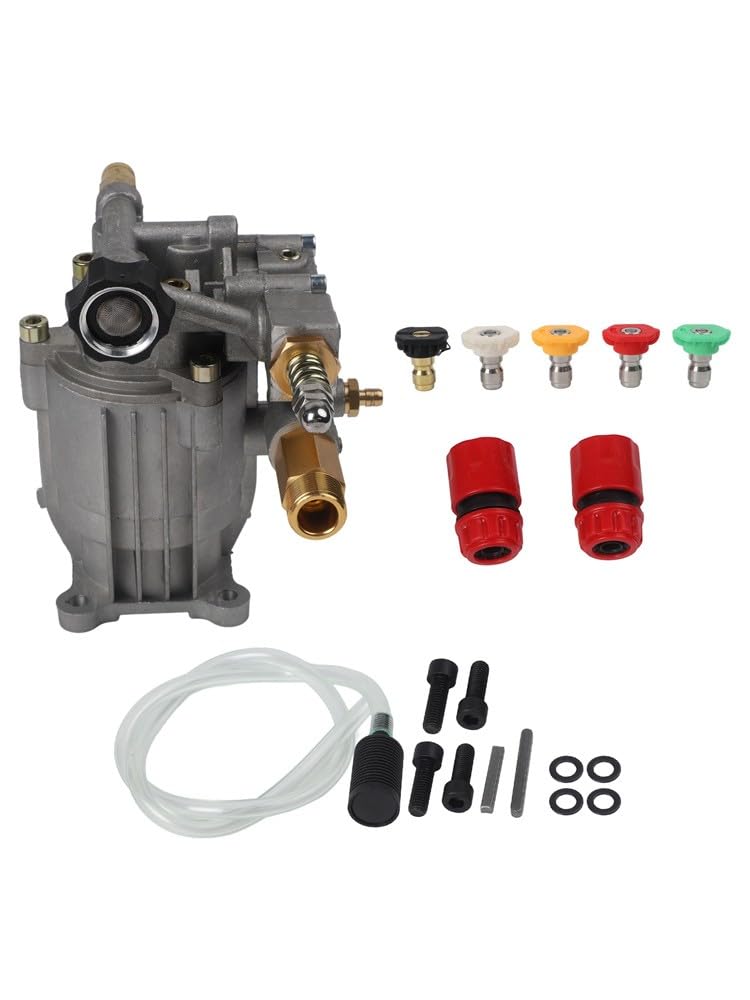 Alluminio 2750 PSI Pressione per Pompa Rondella P170, 3/4 Pollici 2.5 GPM con 5 Ugelli Compatibile con GC190 90028 90029 MSH3125