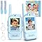 Video Walkie Talkies for Kids, 2 Pack Facetime Walkie Talkies with HD Camera & Voice Changer for Boys Girls for Family Games, Indoor, Outside, Hiking Christmas Birthday Toys Gift Ages 3-12 (Blue)