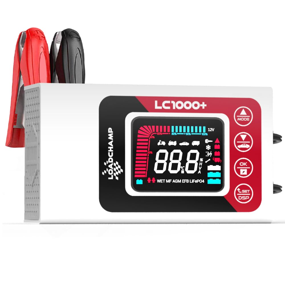 Ladegerät 12V 10A Blei AGM Gel Autobatterie Solarbatterie Batterieladegerät