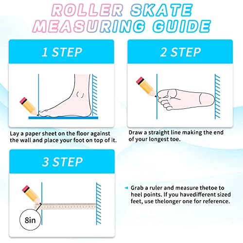 Nattork Patins à glace réglables pour garçons et filles, adultes, rembourrage doux et support de cheville renforcé, patins de hockey sur glace pour débutants
