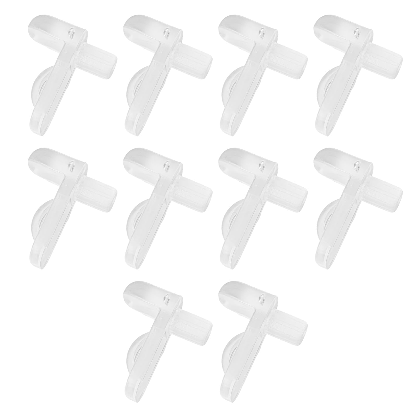 eMagTech 10Pcs Clear Shelf Support Pegs 4.7x17.1x20mm Compatible with Elddis Compass