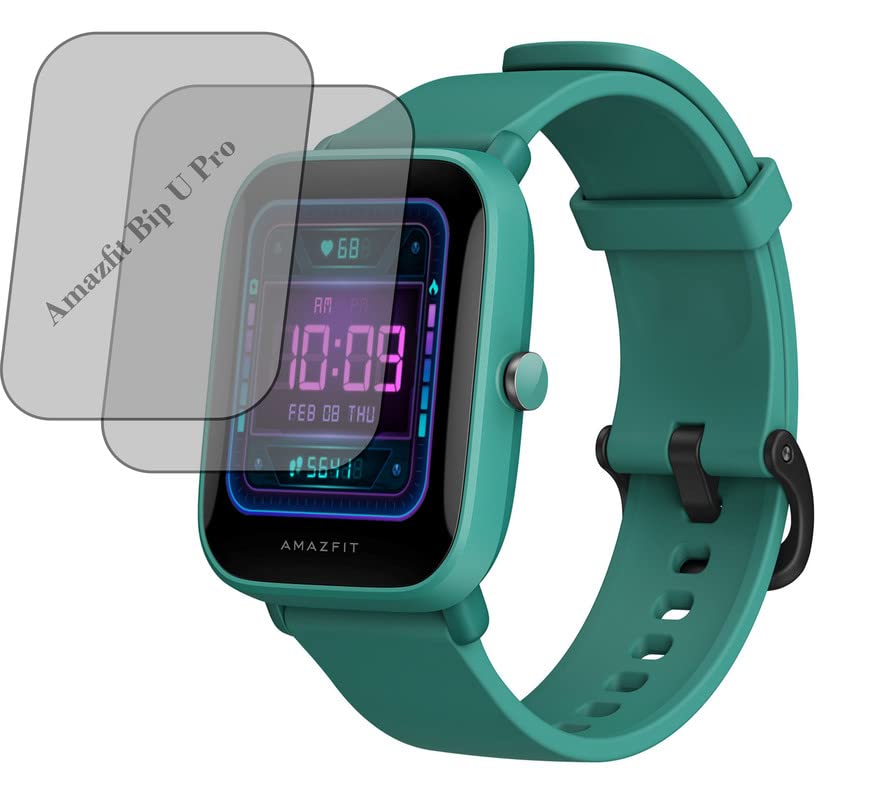 [Transparent] Vprime [Pack Of 2] Screen Protector Compatible With Amazfit Bip U pro Smartwatch (B09TTJ3982) Amazon Price History, Amazon Price Tracker