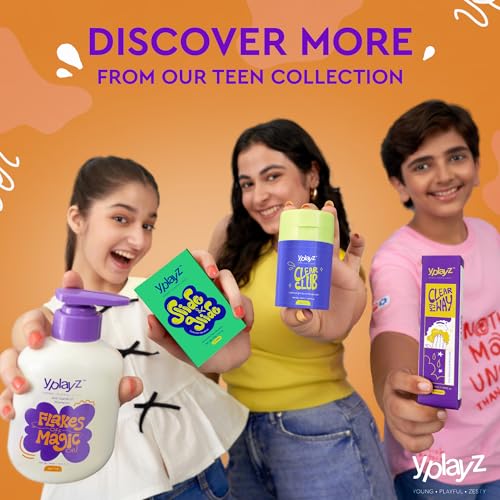 Image of YPlayZ Slide & Glide Deo Stick for Kids & Teens 11+ Yr | Underarm Roll On Deodorant Stick | Combo Pack of 2 | Talk to the Palm & Summer Vacation | 8+ Hr Sweat & Odor Free Day | Aluminum & Baking Soda Free | 20g Each