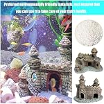 Aquarium Decorations Plants, 9Pcs Artificial Fish Tank Plants and Rock Decor Set, Fish Tank Accessories Fish Tank Decor, Aquarium Decor Fish Tank Plastic Plants (8cm-20cm)