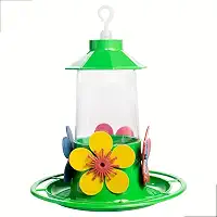 Bebedouro Para Beija Flores Colibri 250 Ml Poleiros Bandeja