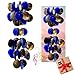 Amazing Grace Beautiful Wind Chime 19"h, 5"w Blue Capiz and Coco Shell