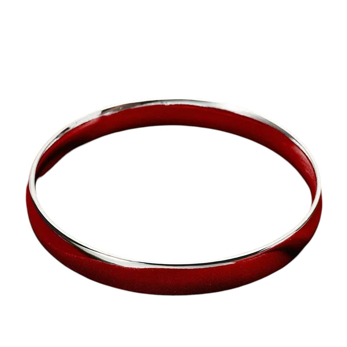 New 2025 Unisex 10Mm 925 Sterling Silver Bracelet Fine 62Mm Aperture Bangle Women Men Fashion Wedding Party Gift Jewelry Accessories With For You Trendy Creative For Women And Men