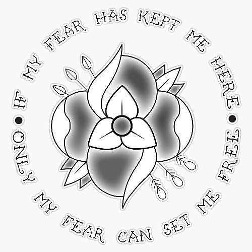 La Dispute - Fear &Quot;Damaged Goods&Quot; Bumper Sticker Vinyl Decal