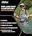 Foxelli Chest Waders – Waterproof 2-ply Nylon/PVC Camo Hunting Fishing Waders for Men and Women with Boots